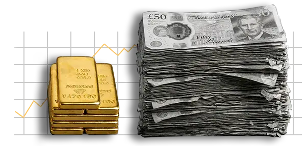 Gold vs Cash in Bank