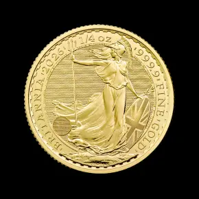 2026 Bullion Britannia 1-4 oz Gold