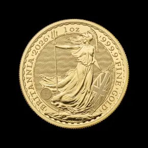 2026 Bullion Britannia 1 oz Gold
